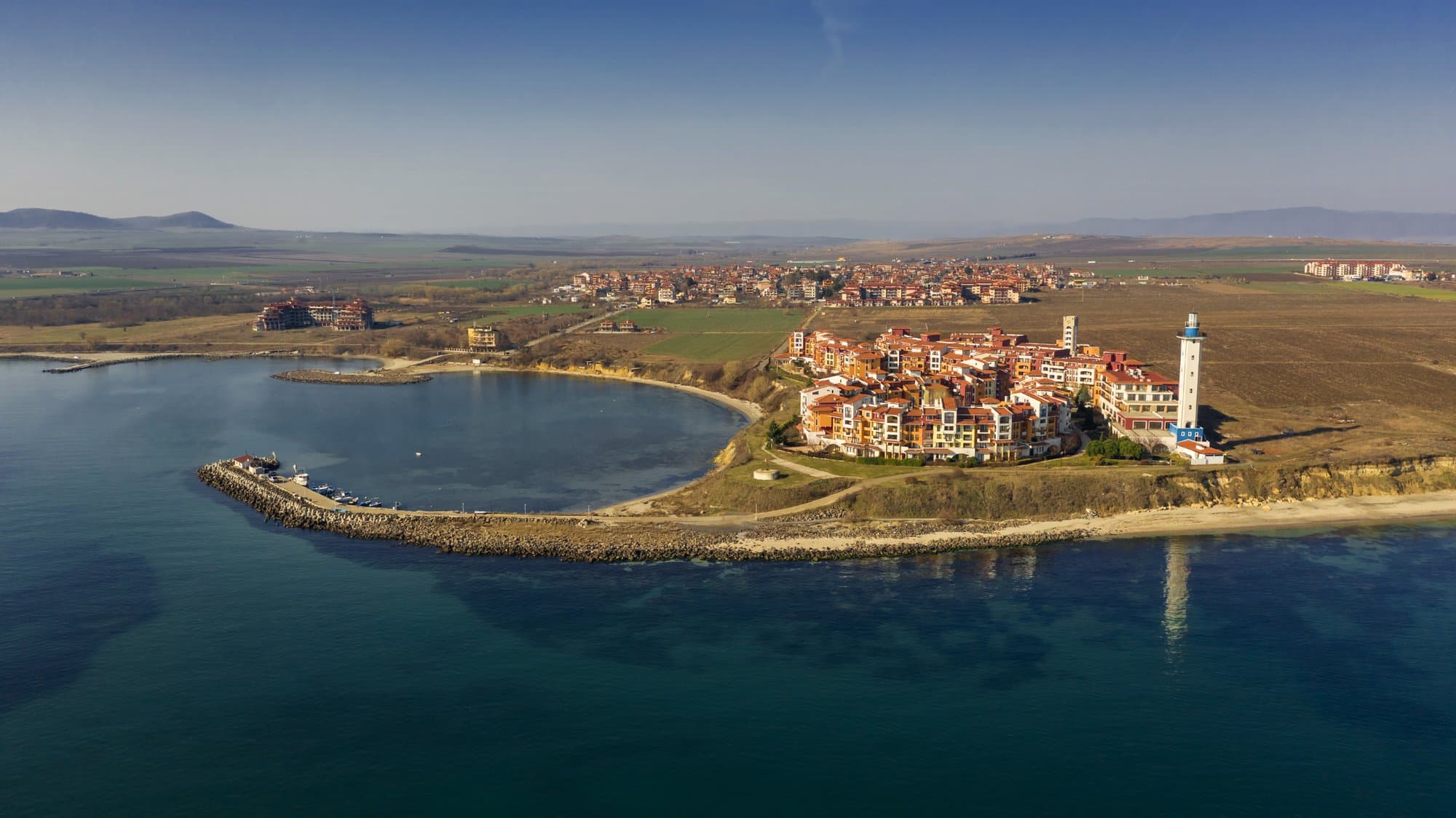 Aheloy viewed from above