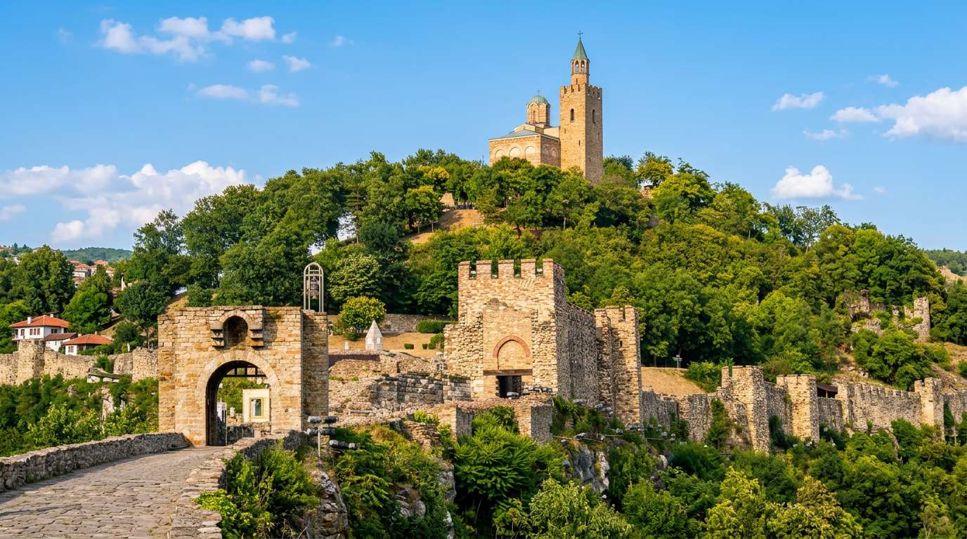 Tsarevets Fortress in Veliko Tarnovo