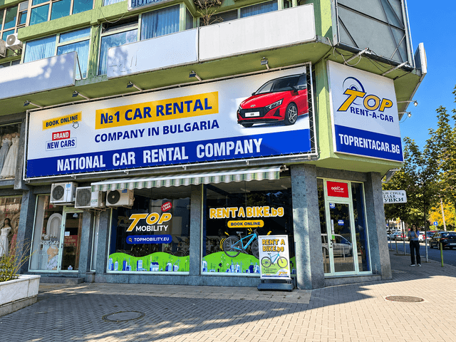 Top Rent A Car opens a new office in Burgas