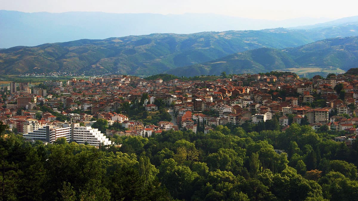 Sandanski from above