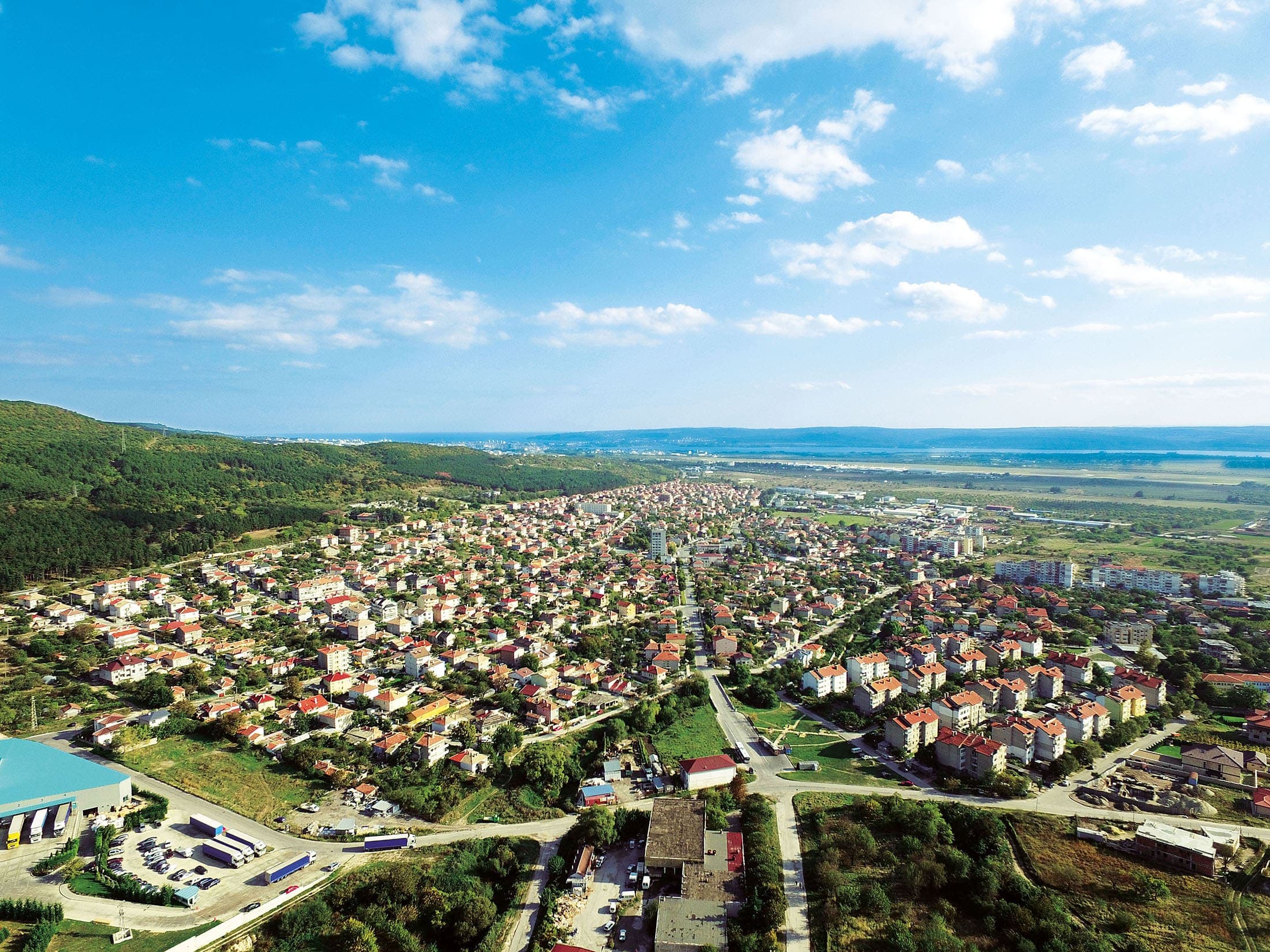 Panoramic view of Kichevo